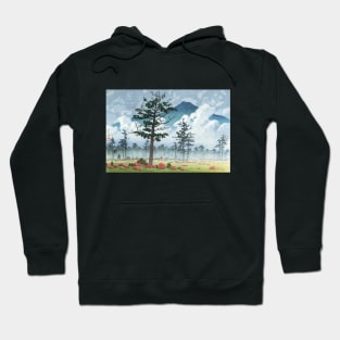 Senjogahara Field at Nikko by Kawase Hasui Hoodie